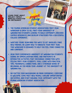 Project FAMILY: Conquering Your First Year, Student Panel