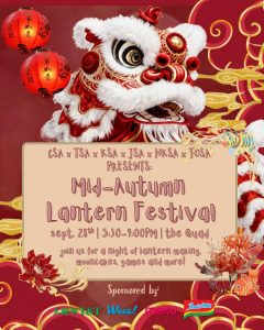 Mid-Autumn Festival Lantern Night (CSA, TSA, TOSA, HKSA, JSA, KSA)