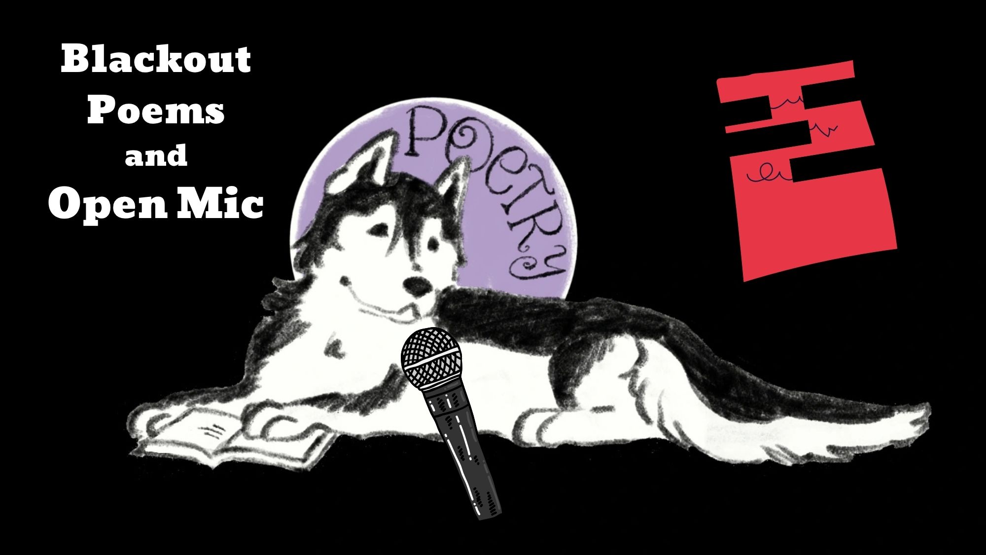 Blackout Poems and Open Mic with Poetry Club