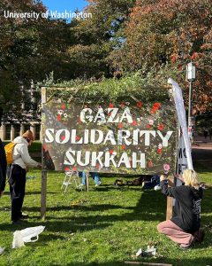 Solidarity Sukkot with Jewish Voice for Peace UW