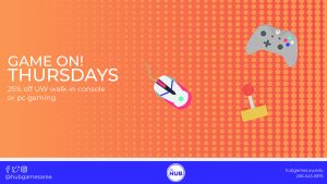 Game On Thursdays (HUB Games)