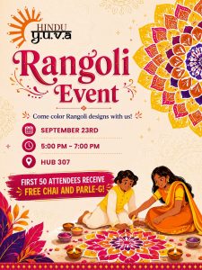 Hindu YUVA Rangolis and Chai
