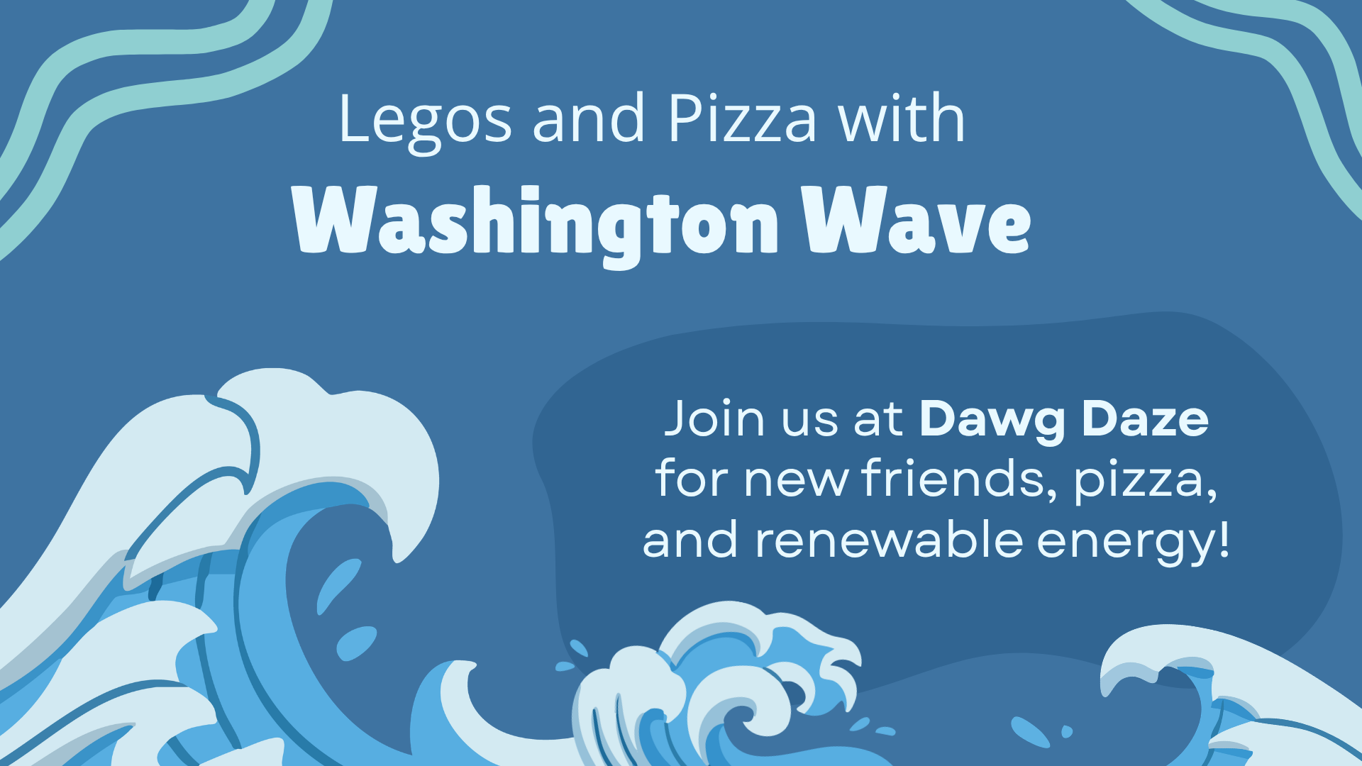 Legos and Pizza with Washington Wave