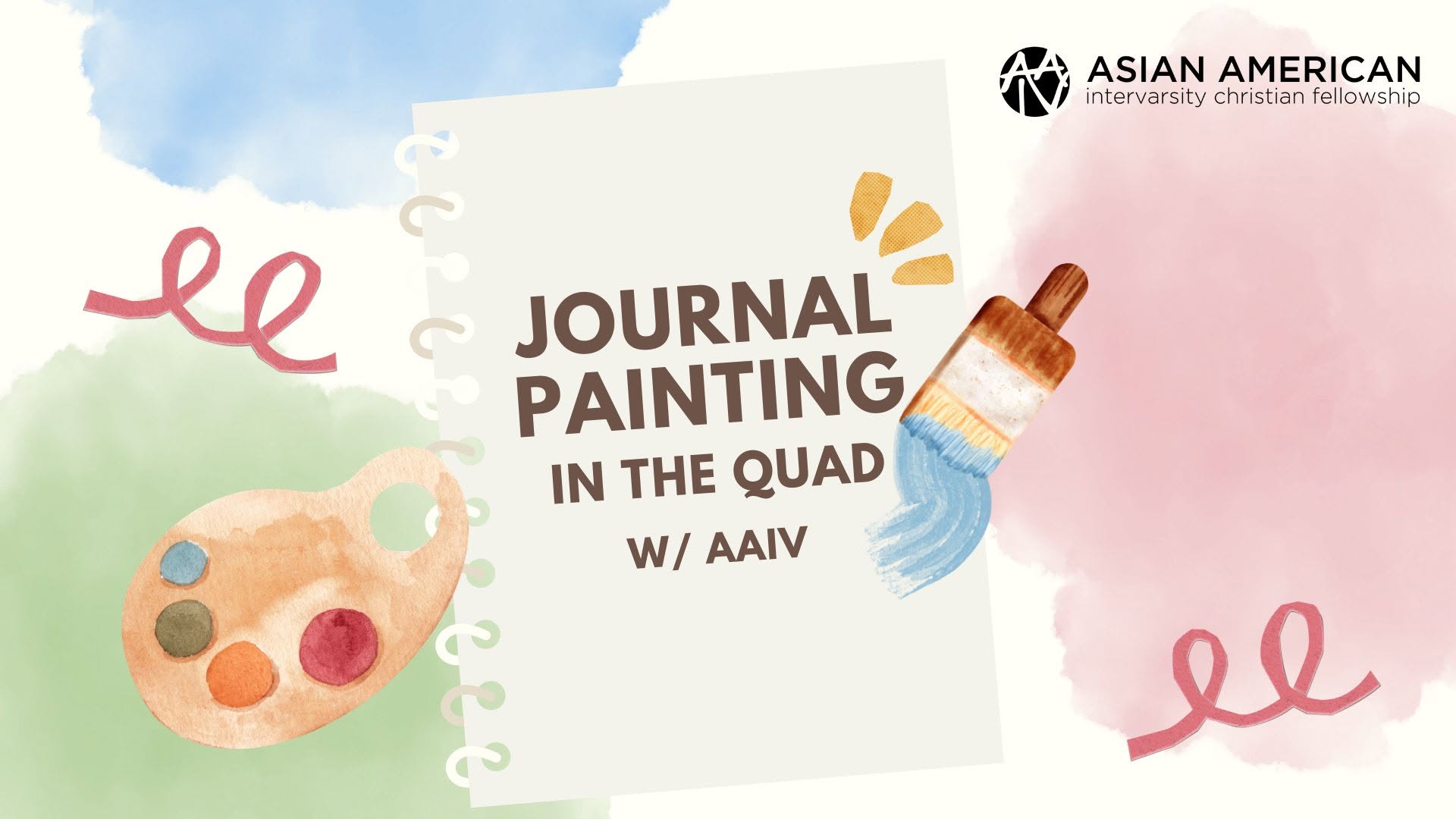 Journal Painting with Asian American InterVarsity